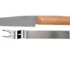 Opinel Cheese Set, Couteau Et Fourchette à Fromage Inox, 001834