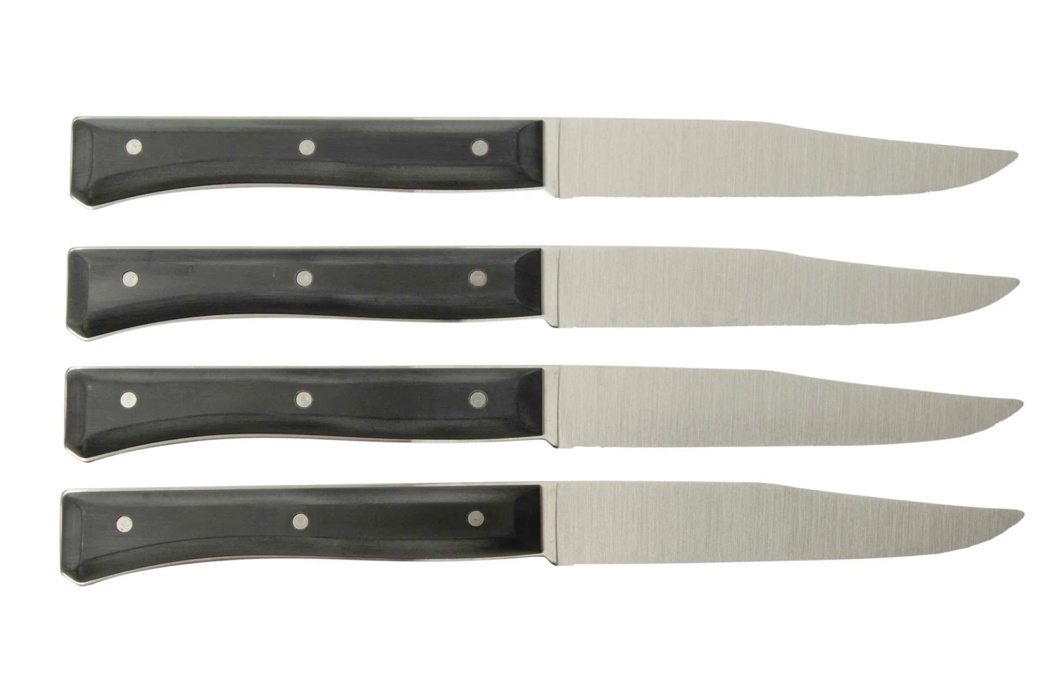 Opinel Facette Slate, Set De 4 Couteaux De Table Micro-dentelés 2 Opinel Facette Slate, Set De 4 Couteaux De Table Micro-dentelés – Image 2
