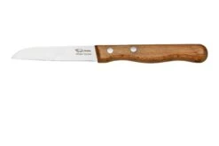 Otter Paring Knife 1021 OL Straight Strainless Olive, Couteau à éplucher