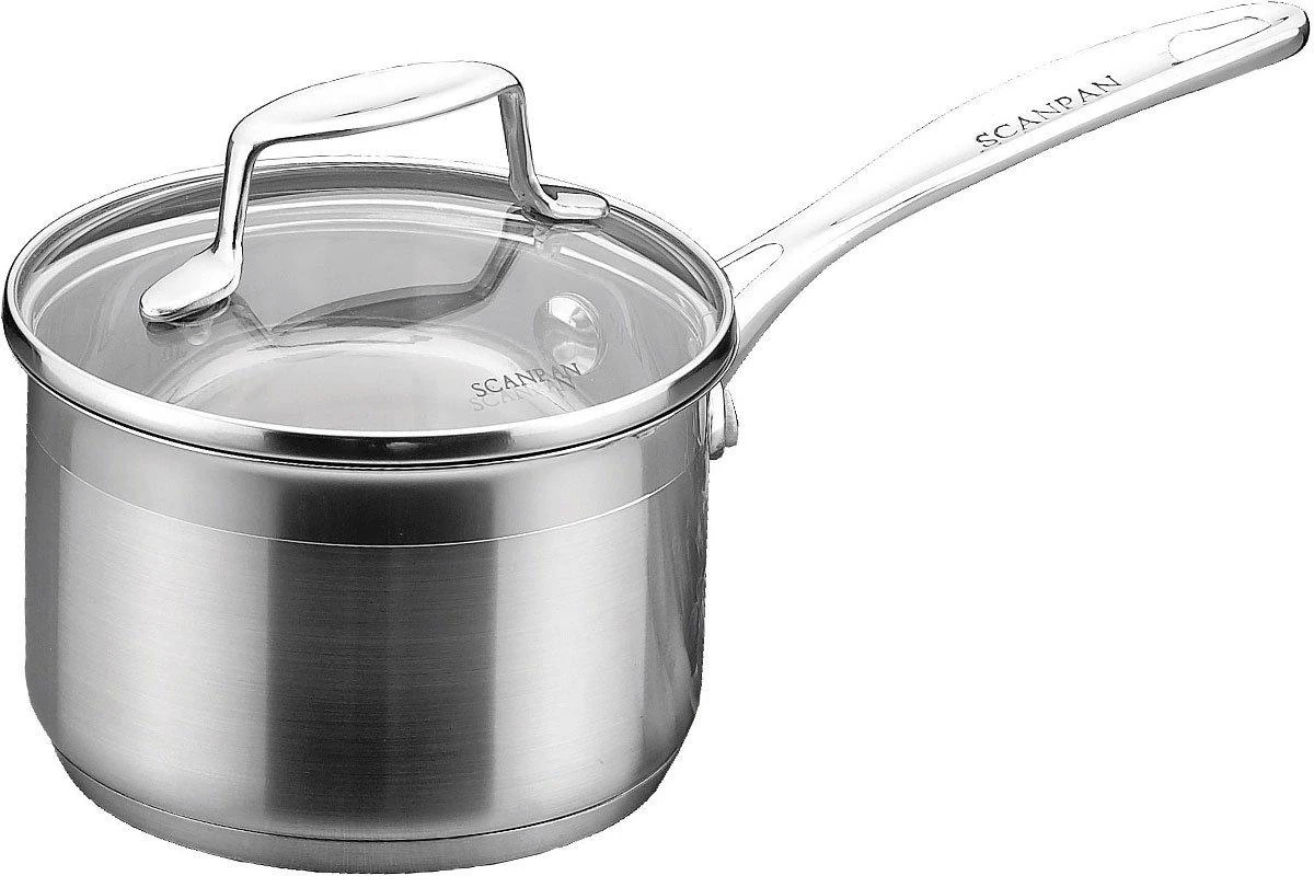 Casserole à Sauce SCANPAN Impact Avec Couvercle 1,8 L, 16 Cm 1 Casserole à Sauce SCANPAN Impact Avec Couvercle 1,8 L, 16 Cm