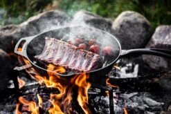 Petromax Skillet Gril En Fonte 30 Cm Avec Manche -Victokai Boutique Petromax gp30 t204