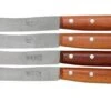 Robert Herder Buckels Set De 4 Couteaux Petit Déjeuner, Prunier, Acier Carbone