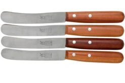 Robert Herder Buckels Set De 4 Couteaux Petit Déjeuner, Prunier, Acier Carbone