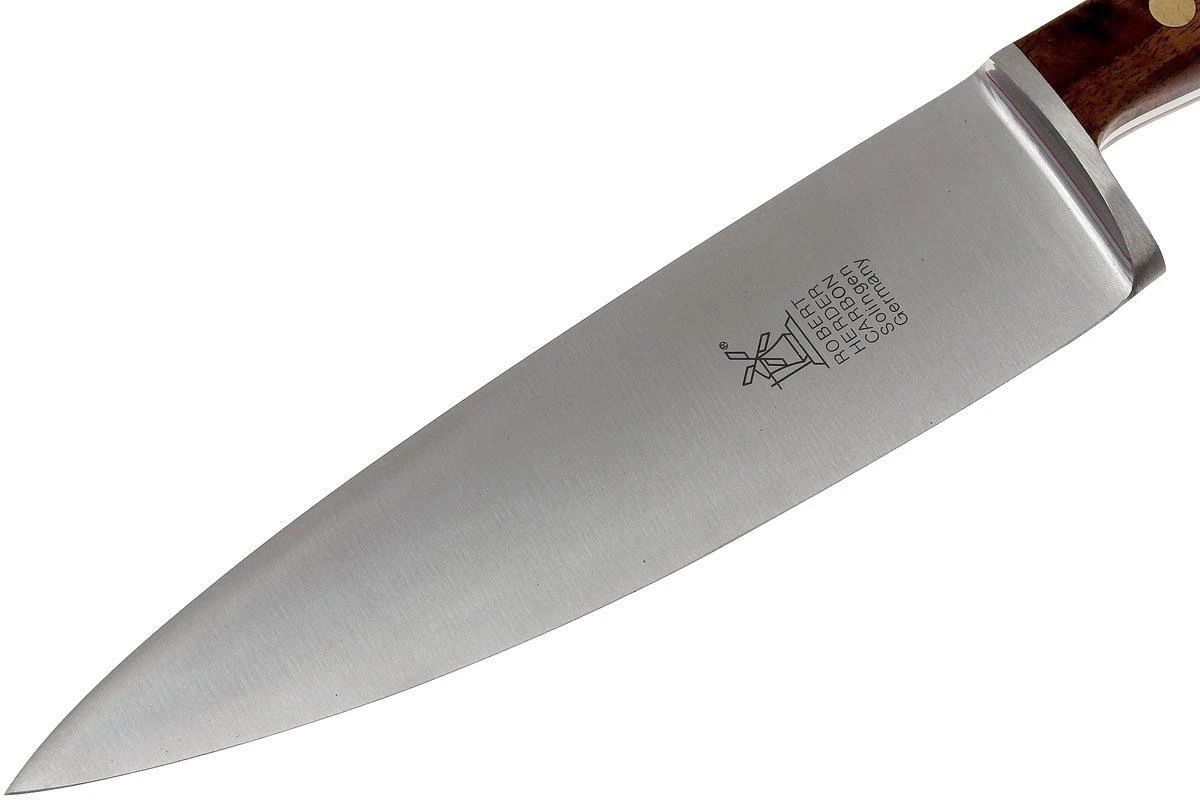 Robert Herder 1922 Couteau De Chef 18 Cm, Noyer 2 Robert Herder 1922 Couteau De Chef 18 Cm, Noyer – Image 2