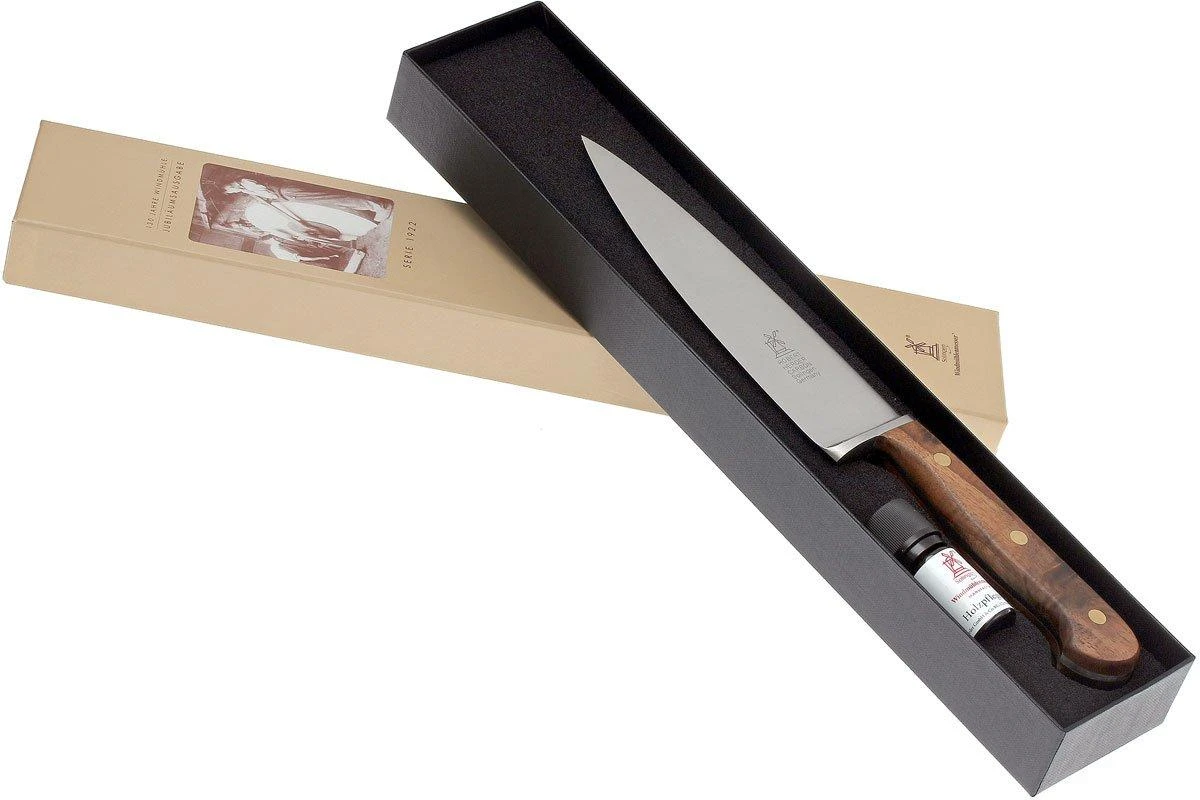 Robert Herder 1922 Couteau De Chef 18 Cm, Noyer 6 Robert Herder 1922 Couteau De Chef 18 Cm, Noyer – Image 6