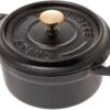 Mini Cocotte Staub 10 Cm, 0,25 L Noir