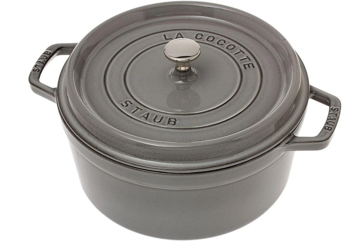 Cocotte Staub 26 Cm, 5,2 L Gris 1 Cocotte Staub 26 Cm, 5,2 L Gris