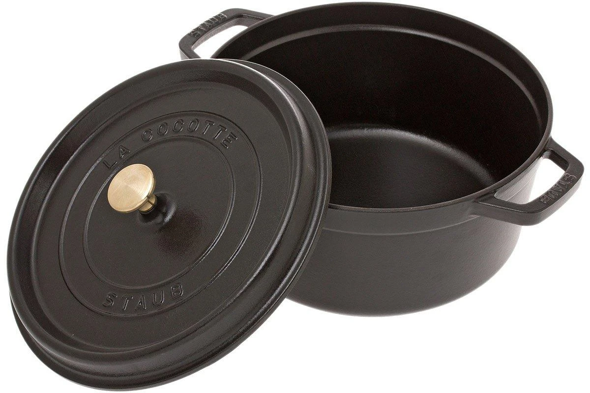 Cocotte Staub 26 Cm, 5,2 L Noir 2 Cocotte Staub 26 Cm, 5,2 L Noir â Image 2