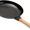 Staub Poêle à Frire Avec Manche En Bois 28cm, Noir