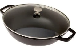 Poêle Wok Staub, 30 Cm, 4,4 L Noir