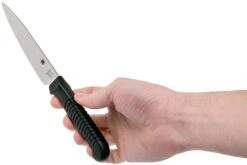 Spyderco Couteau D'office K05PBK, 11.4 Cm -Victokai Boutique SPK05PBK 06 spyderco kitchen