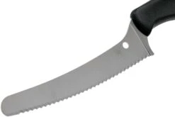 Spyderco Z-Cut K13SBK Couteau Universel 11 Cm, Noir, Dentelé -Victokai Boutique SPK13SBK 03 spyderco