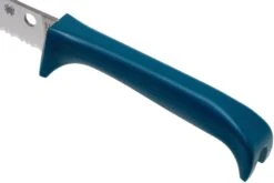 Spyderco Counter Puppy Couteau à Tomates Dentelé Bleu, K20SBL -Victokai Boutique SPK20SBL 05 spyderco