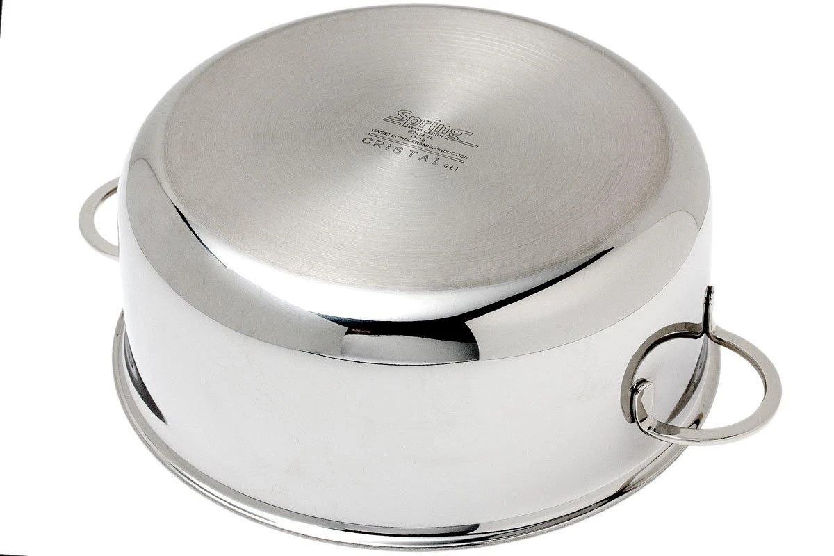 Spring Cristal Faitout Avec Couvercle 24 Cm, 4,7L 3 Spring Cristal Faitout Avec Couvercle 24 Cm, 4,7L – Image 3