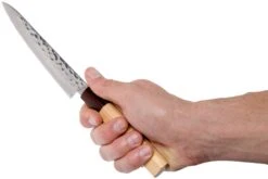 Sakai Takayuki Couteau Universel 33-Layer Damascus Hammered WA 15 Cm -Victokai Boutique TA07471 06 sakai takayuki