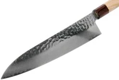 Sakai Takayuki Couteau De Chef 33-Layer Damascus Hammered WA 24 Cm -Victokai Boutique TA07476 03 sakai takayuki