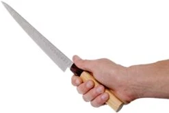 Sakai Takayuki Couteau à Viande 33-Layer Damascus Hammered WA 25 Cm -Victokai Boutique TA07477 06 sakai takayuki