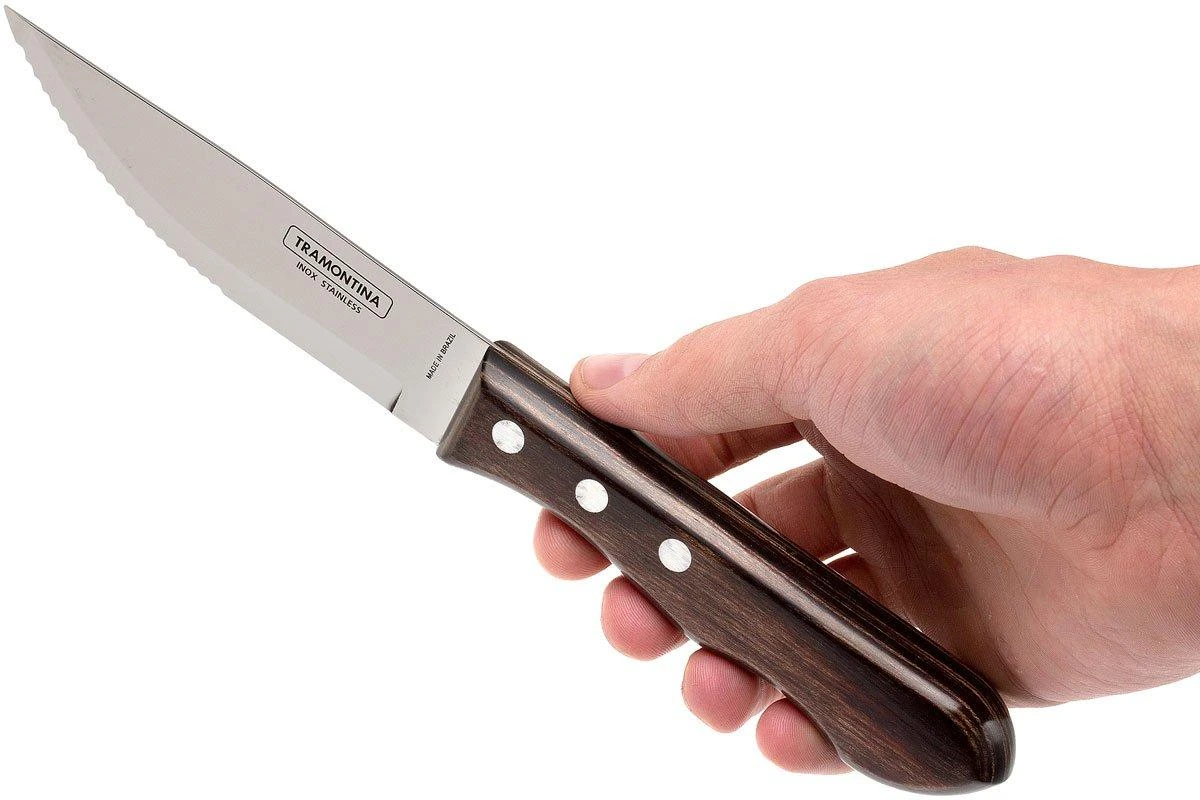 Tramontina Churrasco Ensemble De Couteaux à Steak Jumbo (6 Pièces), 21199-970 2 Tramontina Churrasco Ensemble De Couteaux à Steak Jumbo (6 Pièces), 21199-970 – Image 2