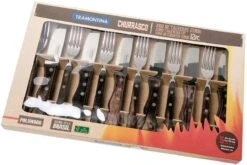 Tramontina Churrasco Jumbo Set De 12 Couverts à Steak, 29899-239 -Victokai Boutique TC29899 239 05 tramontina churasso tc29899 239 05