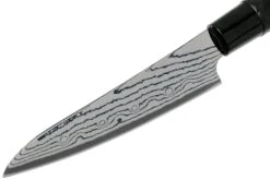 Tojiro Shippu Black Damascus Couteau Universel 13 Cm, FD-1592 -Victokai Boutique TJFD 1592 03 tojiro sippu black