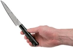 Tojiro Shippu Black Damascus Couteau Universel 13 Cm, FD-1592 -Victokai Boutique TJFD 1592 06 tojiro sippu black