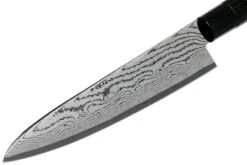 Tojiro Shippu Black Damascus Couteau De Chef 21 Cm, FD-1594 -Victokai Boutique TJFD 1594 03 tojiro sippu black