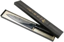 Tojiro Shippu Black Damascus Couteau De Chef 21 Cm, FD-1594 -Victokai Boutique TJFD 1594 08 tojiro sippu black