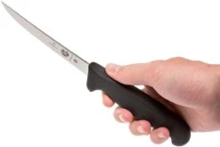 Victorinox Fibrox Couteau à Filet Flexible, Extra Mince, 12 Cm, 5.6203.12 -Victokai Boutique VT5 6203 12 06 victorinox fileermes vt5 6203 12 06