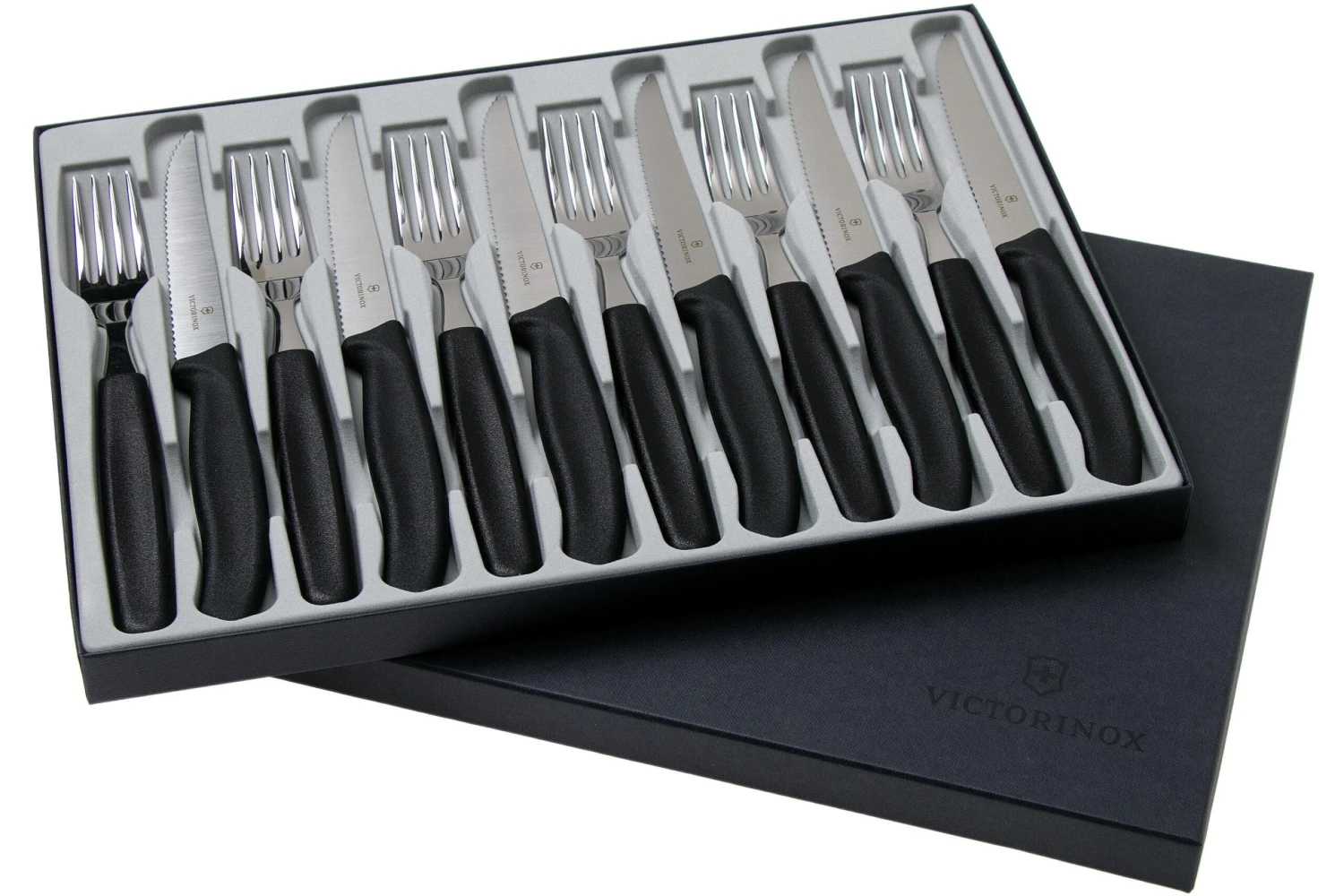 Victorinox SwissClassic 6.7233.12, Set De 12 Couverts, Noir 3 Victorinox SwissClassic 6.7233.12, Set De 12 Couverts, Noir – Image 3