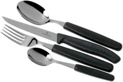 Victorinox SwissClassic 6.7233.24, Set De 24 Couverts, Noir
