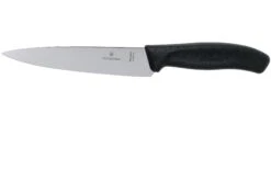 Victorinox SwissClassic 6.8003.15G Couteau Universel 15 Cm, Noir