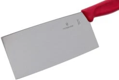 Victorinox SwissClassic 6.8561.18G Couteau De Chef Chinois 18 Cm, Rouge -Victokai Boutique VT6 8561 18G 03 victorinox
