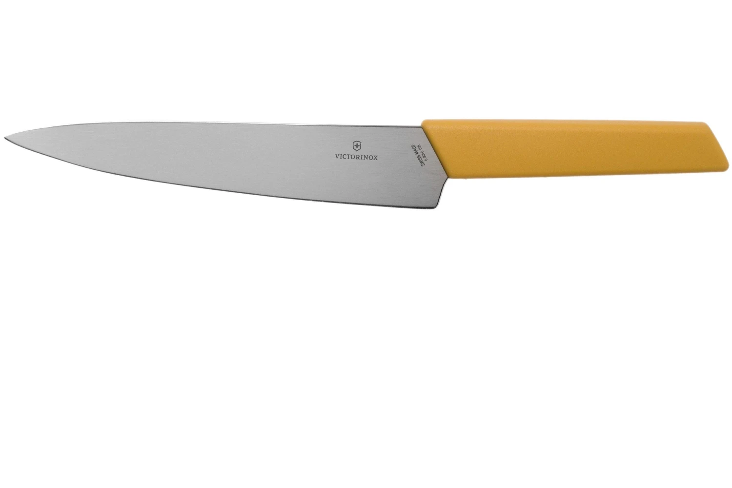 Victorinox Swiss Modern 6.9016.198B Couteau à Viande 19 Cm, Jaune 1 Victorinox Swiss Modern 6.9016.198B Couteau à Viande 19 Cm, Jaune