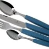 Victorinox Swiss Modern 6.9096.12W2.24, Ménagère 24 Pièces Avec Couteau à Steak, Bleu