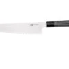 Xin Cutlery XinCare XC101 Kiritsuke, G10 Noir Et Blanc, 23 Cm