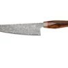Xin Cutlery XinCraft XC117 Couteau De Chef Japonais Avec Acier Damassé 23 Cm