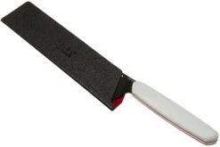 Xin Cutlery XinCore XC125 White G10, Red Liners, Black TiN Coating, Couteau De Chef 21,5 Cm 11 Xin Cutlery XinCore XC125 White G10, Red Liners, Black TiN Coating, Couteau De Chef 21,5 Cm -Victokai Boutique XC125 06 xin cutlery