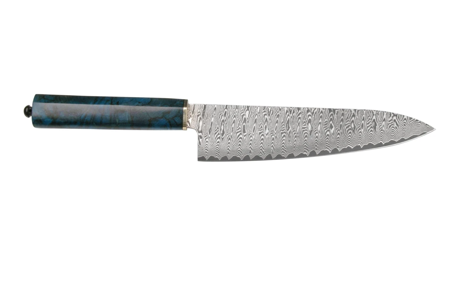 Xin Cutlery XinCraft XC132 Couteau De Chef érable Coti Bleu 20 Cm 2 Xin Cutlery XinCraft XC132 Couteau De Chef érable Coti Bleu 20 Cm – Image 2