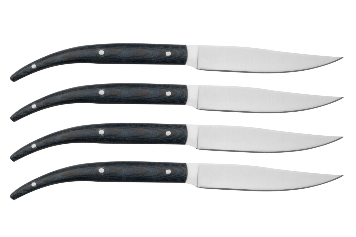 Zwilling Steak 39162, Set De Couteaux à Steak 4 Pièces, Micarta Bleu 2 Zwilling Steak 39162, Set De Couteaux à Steak 4 Pièces, Micarta Bleu – Image 2