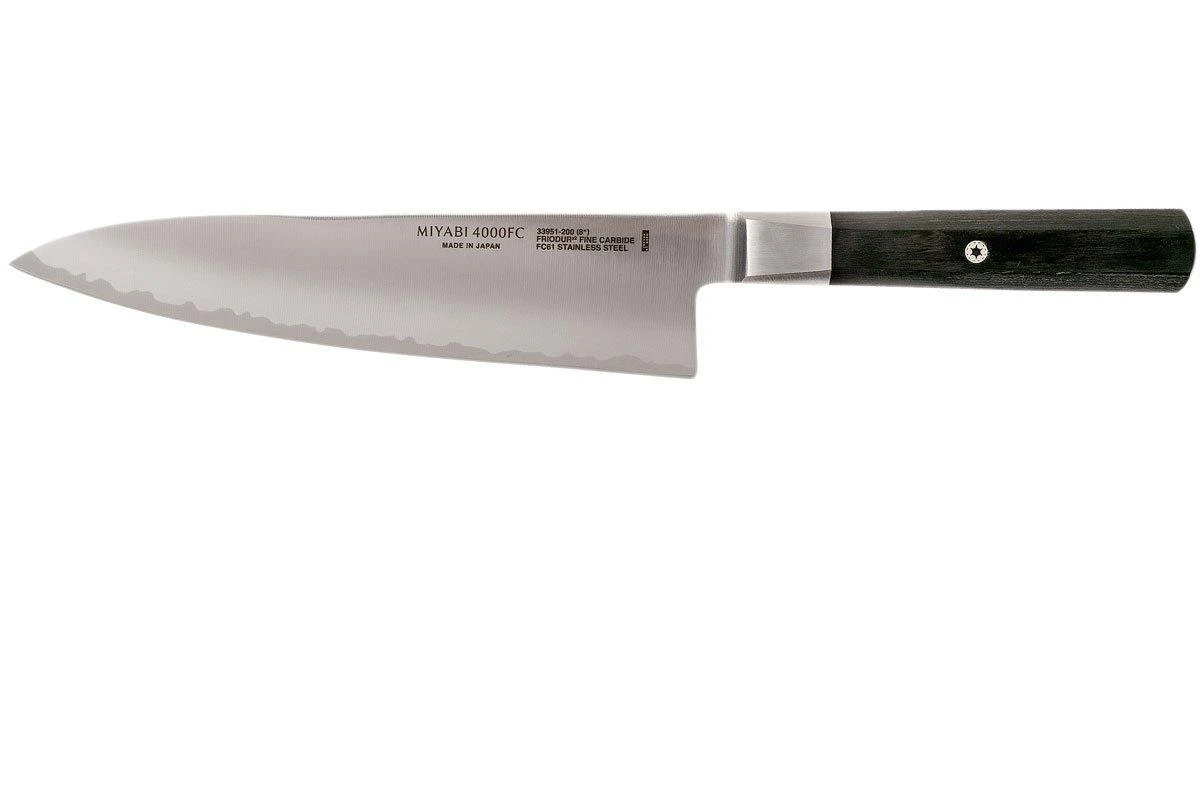 Miyabi 4000FC Gyutoh / Couteau De Cuisine 20 Cm, 33951-201 1 Miyabi 4000FC Gyutoh / Couteau De Cuisine 20 Cm, 33951-201
