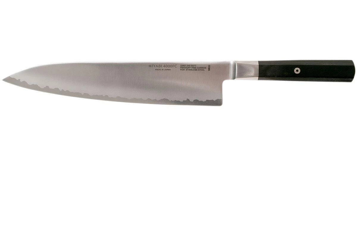 Miyabi 4000FC Gyutoh / Couteau De Cuisine 24 Cm, 33951-241 1 Miyabi 4000FC Gyutoh / Couteau De Cuisine 24 Cm, 33951-241